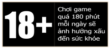 18+ Chơi quá 180 phút một ngày sẽ ảnh hưởng xấu đến sức khỏe